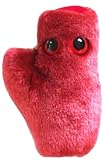 GIANTmicrobes Heart Cell Plush with Heart Beat Sound Chip