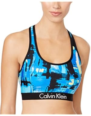 Womens Printed Racerback Swim Top Separates