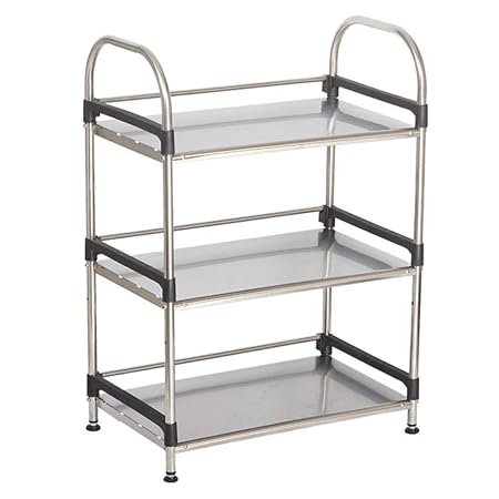 WOYQS Estante De Almacenamiento De 3 Niveles Estante De La ...