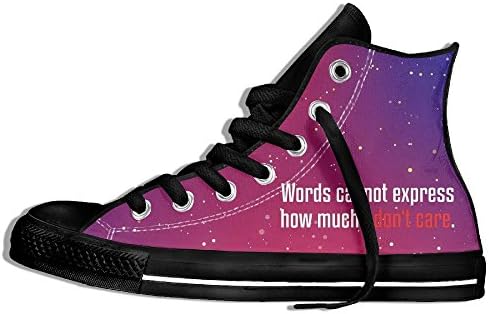 Words Cannot Express How Much High Top Classic Casual Canvas Fashion Shoes Sneakers For Women & Men