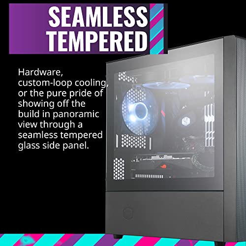 Cooler Master MasterBox NR400 MicroATX Tower With Front Mesh