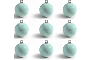 ECOFT Lead Free Fishing Weights Sinkers 20g-200g Coated Egg Sinkers Cannonball Weights Assorted Sizes Bag and Fishing Weights Assortment Box Non-Lead Fishing Weights Saltwater Freshwater