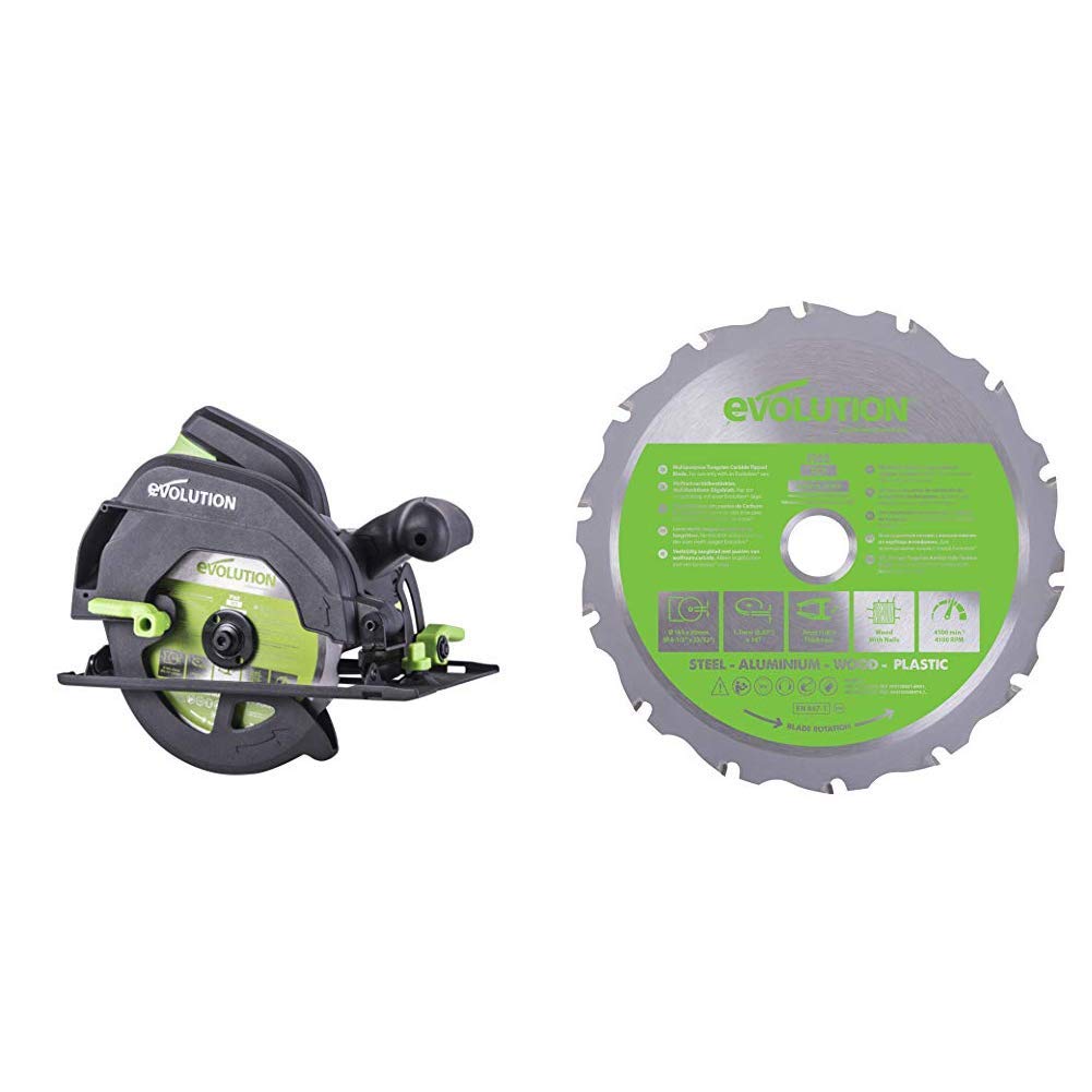Evolution Power Tools Power Tools FURY Multi-Purpose Carbide-Tipped Blade with Multi-Material Circular Saw