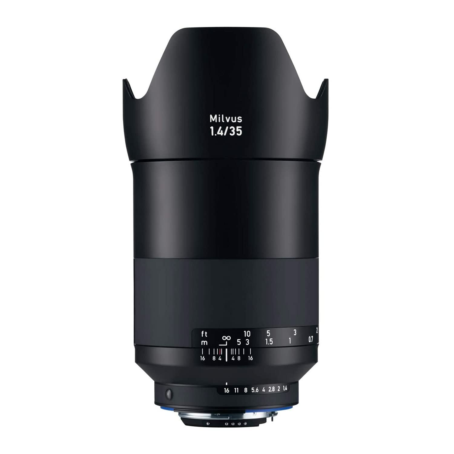 ZEISS Milvus 35 mm f/1.4 Lente de cámara de fotograma completo para Nikon F-Mount ZF.2, negro
