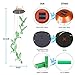 Solar Wind Chimes, FC-Fancier [2019 Upgrade] Charging by USB and Solar Energy Solar Hummingbird Wind Chime Color Changing Solar Mobile Wind Chime Outdoor Mobile Hanging Patio Light