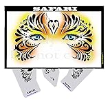 Face Painting Stencil - StencilEyes Safari