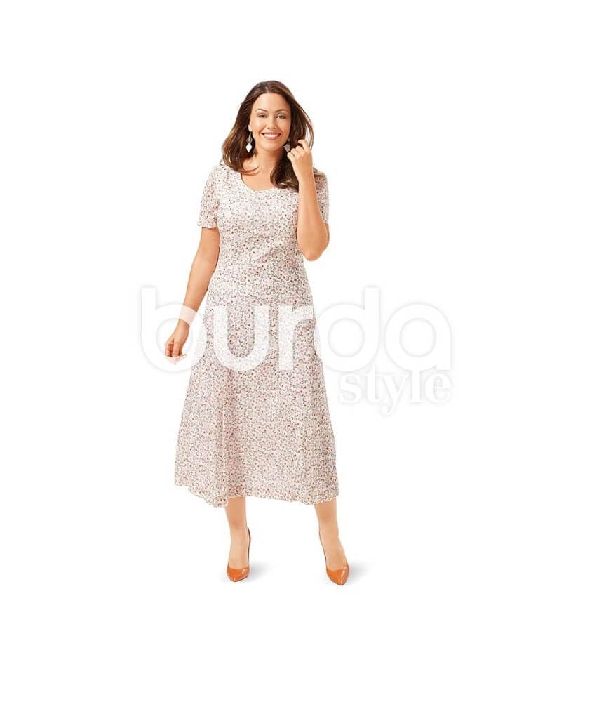 Burda Style Sewing Pattern B6680 Women's Dress