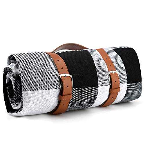 image for Klsniur Picnic Blanket Waterproof, Extra Large Beach Blanket Sand Proo
