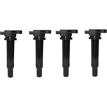 Ignition Coil Pack Set of 4 - Fits Hyundai Accent, Kia Rio - Replaces #27301-26640 - Ignition Coil Pack Fits 2010 Hyundai Accent, 2009 Hyundai Accent, ...