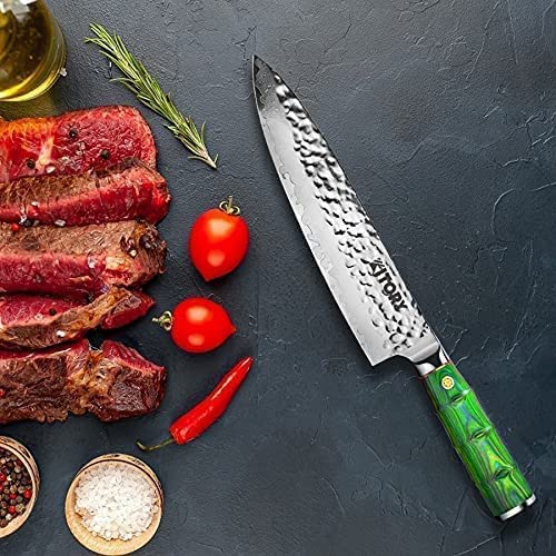 Chef Knife, Damascus Chef Knife 8 Inch Japanese VG10 Super Steel 67