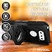 Evocel New Generation Series Phone Case Compatible with V30 with Belt Clip Holster and Kickstand, Black
