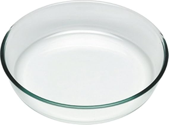 Pyrex Classic Molde Vidrio para Tarta, borosilicato, 25 cm: Amazon ...