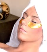 Infinitive Beauty 4PK 24K Gold Collagen Eye Mask Sheet Patch Anti-Aging Dark view 5