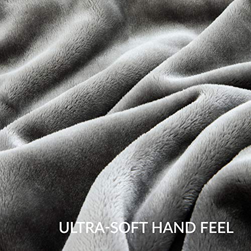 Bedsure Fleece Blanket Twin Size 350GSM Thick Soft Blankets for Bed