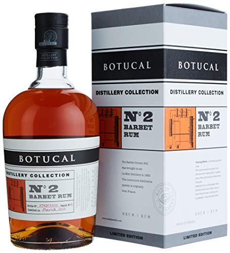 Botucal | The Distillery Collection | No. 2 Barbet Rum | 700 ml | 47% Vol. | In Fässern aus amerikanischer Weißeiche gereift | Tropisch fruchtige Noten | Ausgeprägtes & ausbalanciertes Bouquet