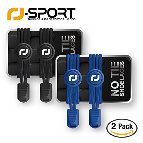 Rj-sport elastic no tie shoelaces, no tie elastic lace system wit…
