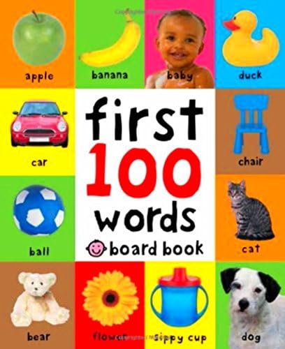 First 100 Words Board Kids Children Education Book Best Seller Toddler Learning NEW