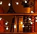 [Remote & Timer] 33Ft Outdoor Globe String Lights 100LED Warm White Fairy Twinkle String Lights(3/4
