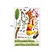 GoBuyMall Peel and Stick Wall Decals Stickers for Children & Kids & Baby & Nursery Wall Art Room Decor (Tree Clouds and Winnie The Pooh)