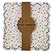 Meri Meri Large Spotty Toot Sweet Plates and Napkins (12 plates and 20 napkins)