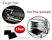 VANVENE Toaster Oven Liner Two-Pack, 11' Non-Stick, Prevents Spillovers, Gunk & Odors, Dishwasher Safe, Best Toaster Oven Accessory
