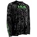 HUK H7000001-TY2-YL Huk Youth Kryptek Icon Long Sleeve Jacket, Typhon-Neon Green, Large