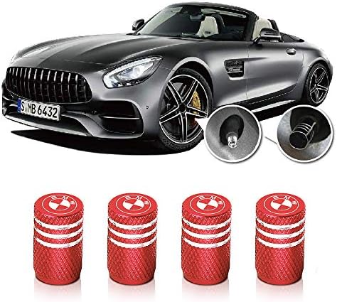 史上一番安い アルミバルブステムキャップ 車 車 自動車タイヤバルブキャップ 家電 カメラ 4個 オートバイ Qideloon トラック ブラック B07yqs4spg カータイヤ ホイール ユニバーサルフィット バイク 自転車用