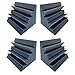 4 Pack Set Acoustic Sound Foam Kit, Acoustic Speaker Absorption Foam Pas Bass Trap Studio Corner Wall 12