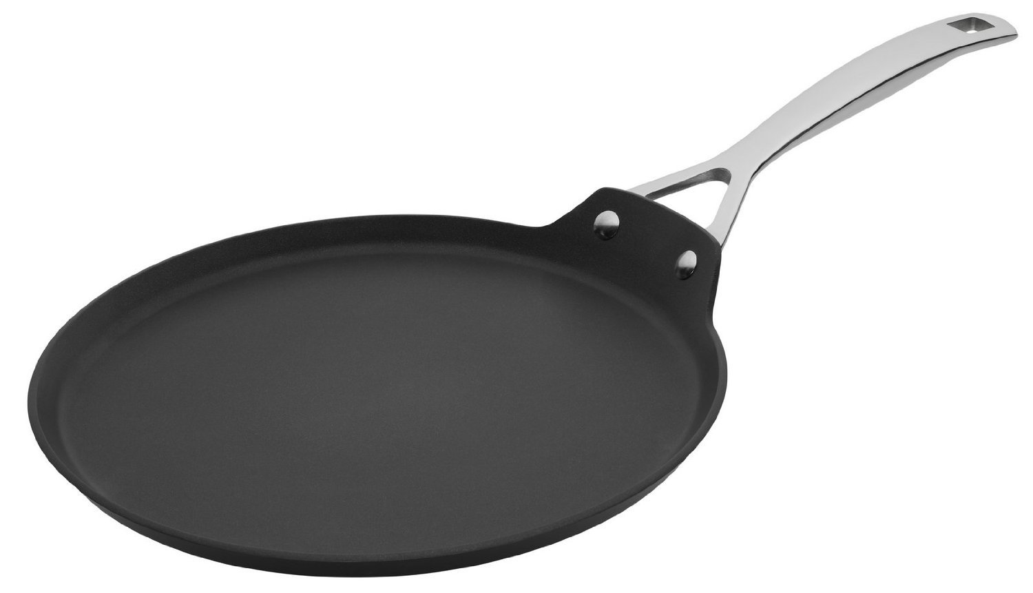 LE CREUSET Toughened Non-Stick Crepe Pan, Ø 28 cm, Black, 962031280