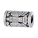 MYAROMA FINDINGS Vikings Odin's Raven Charm Beads for Bracelet Paracord Hair Beard Jewelry DIY (C84-5pcs)