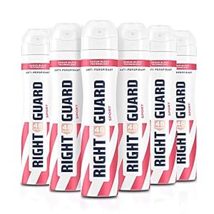 Right-Guard-Womens-Deodorant-Total-Defence-5-Sport-48H-High-Performance-Anti-Perspirant-Spray-Multipack-6-x-250-ml Right Guard Womens Deodorant, Total Defence 5, Sport 48H High-Performance Anti-Perspirant Spray, Multipack 6 x 250 ml