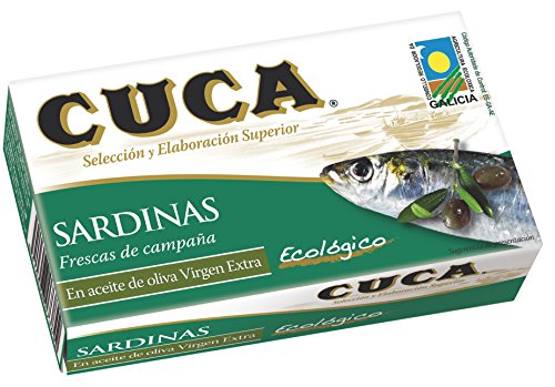"Cuca" Sardines (Sardinas) in Xtra Virgin Olive Oil 4.25oz(Canned) - Thumbnail 6