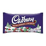 CADBURY Holiday Candy Coated Solid Milk Chocolates, 8 Ounce (Pack of 4)