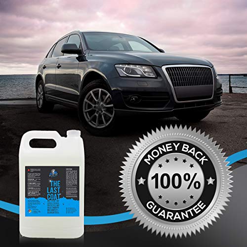 The Last Coat Car Polish - Water Based Liquid Coating Protection, Smooth & Shiny Finish - Paint Care & Repair for Car or Any Surface