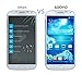 Galaxy S4 Screen Protector, SOOYO(TM) Premium Tempered Glass Screen Protector (2.5D Round Edge/99% Clarity/Shatter-Proof/Bubble Free) for Samsung Galaxy S4-[3Pack]