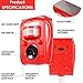 Wikomo Pest Repeller, Solar Powered Red Animal Repeller Waterproof Outdoor with Ultrasonic Sound,Motion Sensor and Flashing Light pest Repeller for Cats, Dogs, Squirrels, Moles, Rats