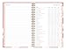 Blue Sky Snow & Graham 2018 Weekly & Monthly Planner, Hardcover, Twin-Wire Binding, 5