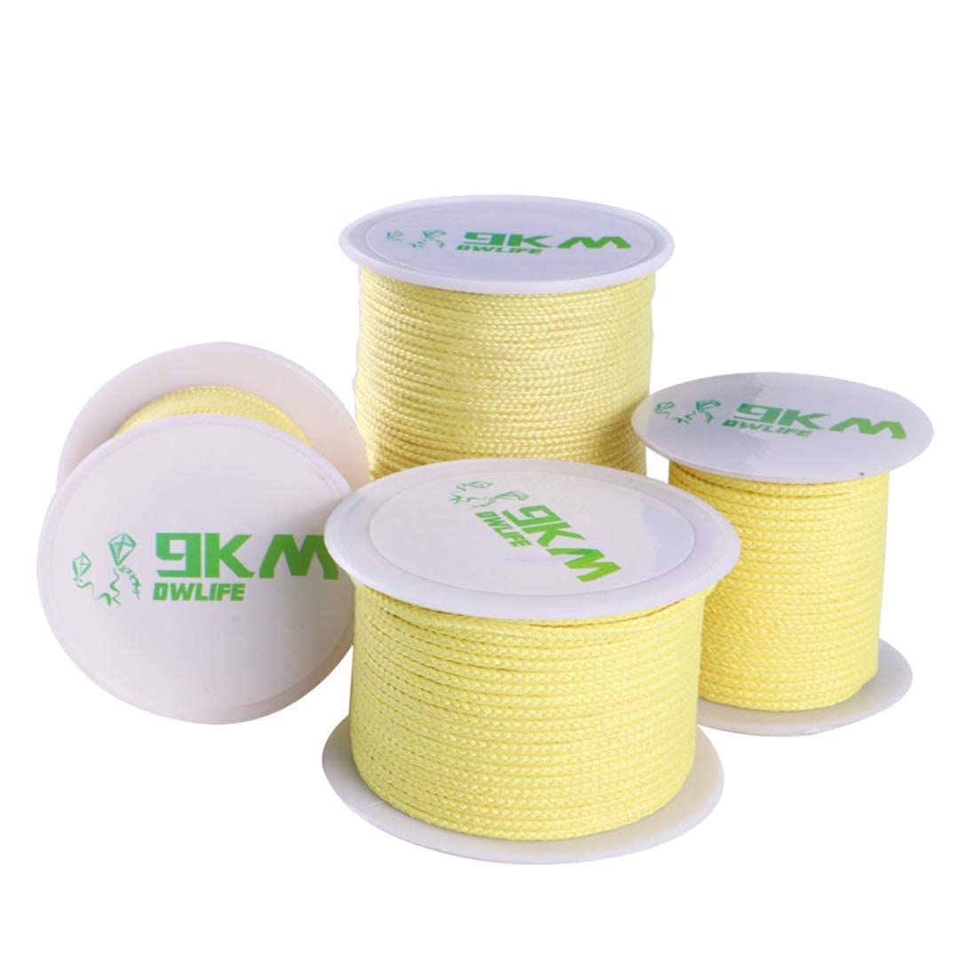 9KM DWLIFE Kevlar Braided Fishing Lines,Multipurpose Kevlar Braided Cord 0.8-3.5mm Utility Rope Kite Lines/Camping Cordage/Fishing Tackle Assist/Model Rocket Heat and Cut Resistant โ image 1