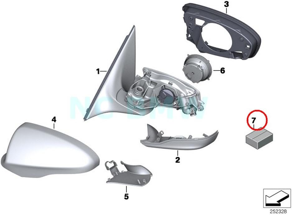 BMW Genuine Mounting Parts Set Automotive