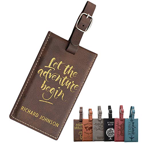 Personalized Name Luggage Tags W Privacy Cover 15 Design