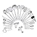 Maphyton Stainless Steel Kitchen Utensil Set - 29 Cooking Utensils Nonstick Cookware Set with Spatula Gadget Tools