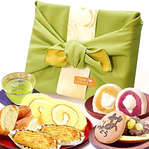 Amazon お祝いギフト 人気商品 おいもや どら焼き お菓子 食べ物 誕生日プレゼント ギフトセット 内祝い みどり色風呂敷包 おいもや 和菓子ギフト 通販