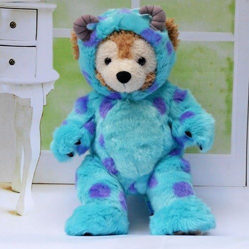 Amazon ダッフィー シェリーメイコスチューム 洋服 モンスターズ インク サリー衣装 Wdwdlrディズニーパークス43cm ぬいぐるみ ホビー