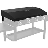 Upgrade Cover Hinged Lid w/Thermometer for Blackstone 36 Inch Griddle 1836 1554 1565 1825 1866 and More, Griddle Grill Hard Cover Flat Top Lid Compatible with 36" Lid