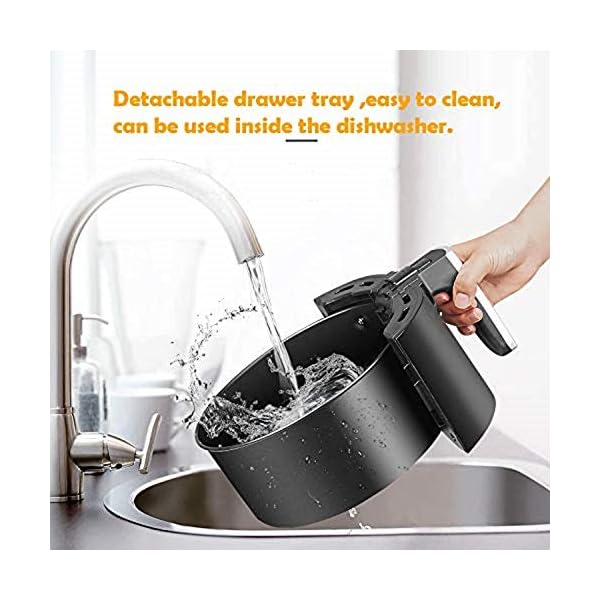 RUXINGGU-Air-Fryer-with-Fast-air-Circulation-System-Using-VORTX-Technology-Tower-Fryer-with-30-Minute-Timer-Temperature-Adjustable-to-45-liters RUXINGGU Air Fryer with Fast air Circulation System, Using VORTX Technology, Tower Fryer, with 30-Minute Timer, Temperature Adjustable to 4.5 liters