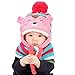 FEITONG Autumn Winter Baby Kids Girls Boys Warm Woolen Coif Hood Scarf Caps Hats