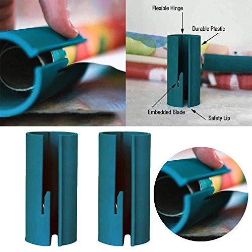 image for Wrapping Paper Cutter Paper Roll Cutters Trimmer Tool for Christmas St