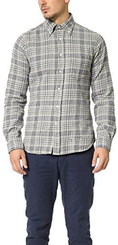 Gant Rugger Men's Melange Check Shirt, Cobblestone Melange, Small