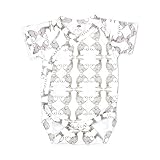 Kate Quinn Organics Unisex-baby Short Sleeve Bodysuit