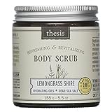 Body Scrub - Dead Sea Salt Detox - Lemongrass Shire - Hydrating Oils